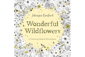 Wonderful Wildflowers: A Colouring Book & Floral Quest