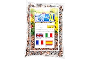 Humusziegel Argile Expansée - Gravier d'Argile Concassé 4-8mm Jardin & Plantes - Cailloux Couche de Couverture Terreau Exterieur - Billes Anti-Eau Stagnante - 10 L