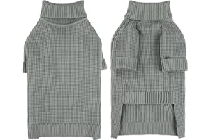 KONVINIT Jersey para Perros Cómodo y Cálido Dog Sweater Hundepullover Perros Cálido Suéter de Invierno Ropa de Perrito Apto para Perros pequeños o medianos