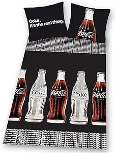 Herding 448914050 Bettwäsche Coca Cola, Kopfkissenbezug 80 x 80 cm
