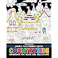 Countryside- Colouring Book for Adults