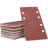 FD-Workstuff Slipbåge-set │ 80 stycken │ 93 x 190 mm │ 20 x korn 60/80/120/240 │ självhäftande │ för slipmaskin │ slippapper 