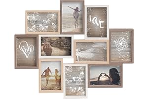 accent by nielsen Collage Mixed Colours 10 Fotos à 10x15 cm, Außenformat: 56x45x2,5 cm