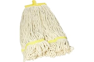 Scot Young L887 Kentucky Mop Head, 16 oz., Cotton, Yellow