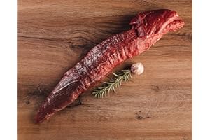 ‎BÜFFEL BILL Büffel Bill Wasserbüffel Filet 1,3 kg - Zart aromatisches Büffelfleisch vom italienischen Wasserbüffel - Mageres Büffelfilet zum Kurzbraten & Grillen