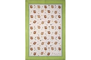 Ulster Weavers MF Sleeping Bunnies Linen Tea Towel