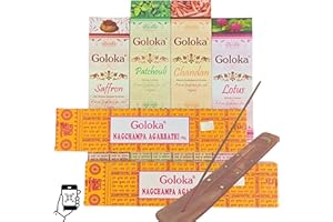 VITALITY VEGAN Incienso Natural Sin Toxicos, Incienso Tradicional Orgánico Hecho a Mano, 6 Paquetes De 15gr + Quemador de Inciensos y QR. Inciensos Artesanales para Meditación, Yoga, Relajación, Aromaterapia Opc01