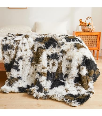 Cozy Bliss MilkyPlush™ Überwurfdecke Mit Kuhmust Produktbild-Vorschau 10