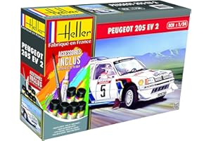 Heller Maquette, 56716, peugeot 205 ev2,1/24