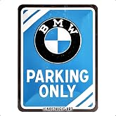 Nostalgic Art BMW Parking Only Retro Metal Duvar Panosu