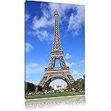 InstyleArt Torre Eiffel di Parigi Stampa su Tela 80x60 cm Artistica murale