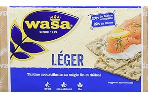 Barilla Crackers Wasa Leger 270 g - Lot de 6
