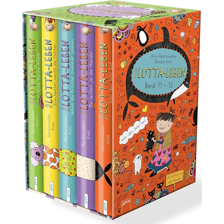Mein Lotta-Leben (6-10): Sonderausgabe, Bd. 6-10 im Schmuckschuber