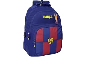 Safta F.C. BARCELONA 1ª EQUIPACIÓN 25/26 - Mochila Escolar Infantil, Ideal para Niños de Diferentes Edades, Cómoda y Versátil, Calidad y Resistencia, 32x15x42 cm