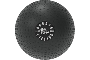‎NORDIC LIFTING Nordic Lifting Schwerer Slamball - Griffiger Fitness Gewichte Ball für Core-Training