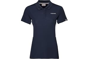 HEAD Unisex Kids Club Tech Girls Polo Shirt