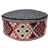 ARUNA FABLOOK Unisex Himanchali Woolen Cap with Orignal Handmade Border from kullu