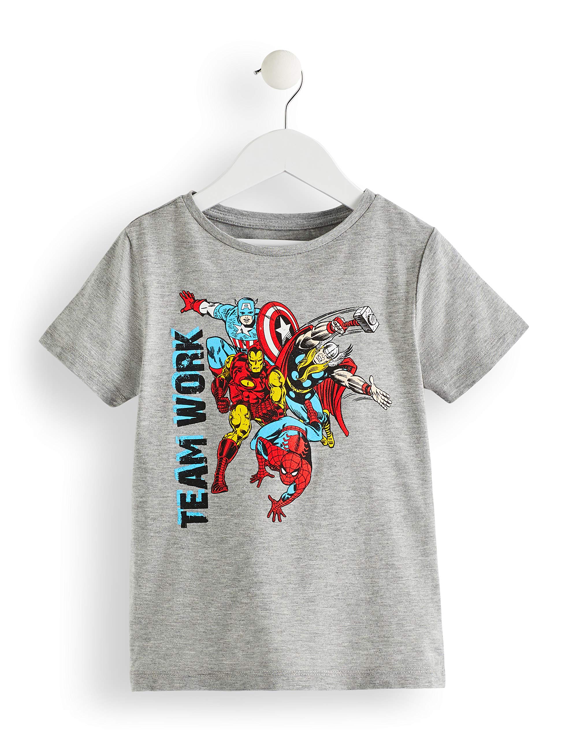 RED-WAGON-Jungen-T-Shirt-Marvel-Avengers-Print