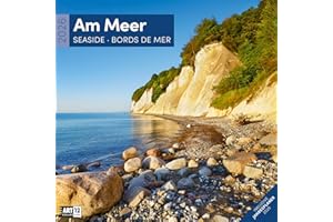 Am Meer Broschürenkalender 2026 - 30x30 - Art12 | Geschmackvoller Küsten-Kalender im schlanken Hochformat (aufgeklappt 30x60 cm) | zum Eintragen
