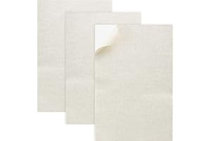 AHQIZFX 3Pcs Canvas Repair Patch, 8×12 Inch Canvas Repair Tape, Waterproof Self-Adhesive Fabric Repair Patch for Tents, Boat Cover, Pop Up Canopy, Patio, Bags, Cover (Beige)