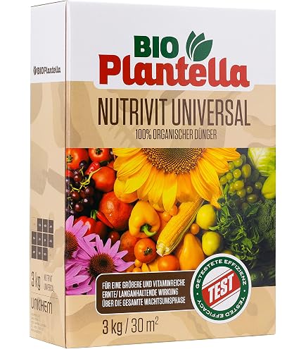 BioVegetal Gemüsedünger Mit Guano – 5 Kg, Organisch-mineralisch, Langzeitwirkung 8–12 Wochen