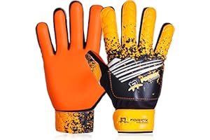 Foriox International Football Goalkeeper Gloves For kids Boys Youth Children Adults Soccer Goalie Glove with Super 3mm Grip Latex Palms Available In Bright Eye-Catching Colors
