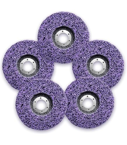 5 Ruote Levigatrici Poly Band 100mm - Per Smerigliatrici Angolari