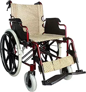 KosmoCare Elegant Plus Premium Lightweight Foldable Aluminium Wheelchair