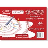 250 DICTADOS MUY F&Aacute;CILES VOLUMEN 1: 1&ordm; CURSO GRADO ELEMENTAL, versi&oacute;n en espa&ntilde;ol