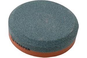 Skerper Axe Sharpener 160/600, SO002, Pierre à Aiguiser pour Gros Outils, Comme les Haches, Machettes, Lames de Tondeuses etc