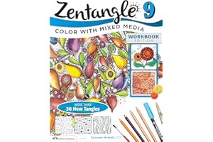 Zentangle 9: Color with Mixed Media: 3517