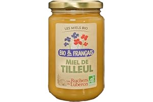 Les Ruchers du Luberon - Miel Bio & Français 400 g - Tilleul