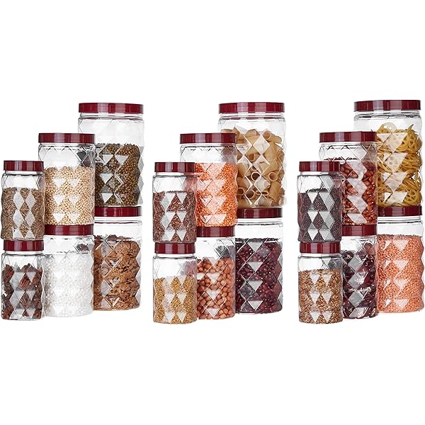 YOKIVE 5 Pcs Lab Chemical Bottle, Plastic Containers With Wide