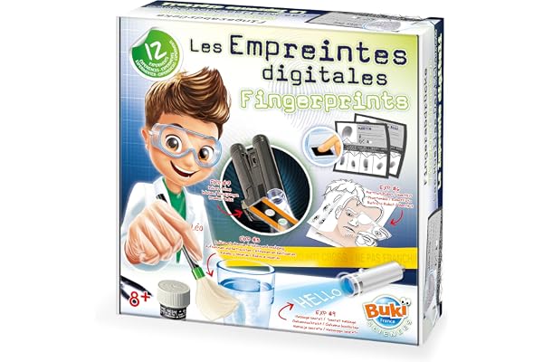 Buki - 7101 - Les empreintes digitales