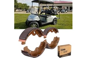 10L0L Confezione da 4 Ganasce Freno E-Z-Go Medalist/Txt Golf Cart 97+ Workhorse 96+ Yamaha G2-G22 94-06
