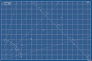 La Canilla Tappetino di Taglio Autorigenerante A1 (90x60 cm - 36x24") Tappeto Piano Antitaglio Grande per Cucito, Patchwork Modellismo | Cutting Mat Contrassegnato in Centimetri e Pollici