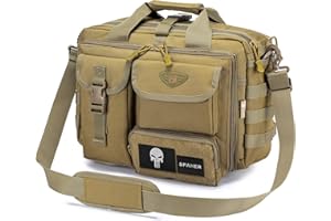 SPAHER Mens Laptop Bag Briefcase for Men 14/15.6/17.3 Inch Work Bags for Men Business Work Laptop Handbag Shoulder Bag Office Bag for Mens Laptop Messenger Bag