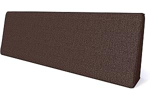 ‎PILLOWS24 Pillows24 Palettenkissen Palettenauflage Polster für Europaletten Hochwertige Palettenpolster Palettensofa Indoor & Outdoor (Rückenkissen 120 x 40 x 20/10, Braun)