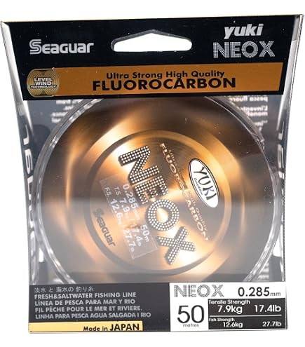 Fluorocarbone SEAGUAR Yuki NEOX 0.40mm 30M - 20.2kg Résistance - Ligne De Pêche Invisible Et Hautement Résistante