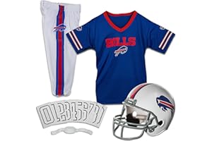 Franklin Sports NFL Youth Football Uniform Set for Boys & Girls - Includes Helmet, Jersey & Pants with Chinstrap + Numbers