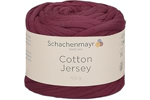 SCHACHENMAYR SINCE 1822 Schachenmayr Cotton Jersey, 100G weinrot Filati Per Maglieria A Mano