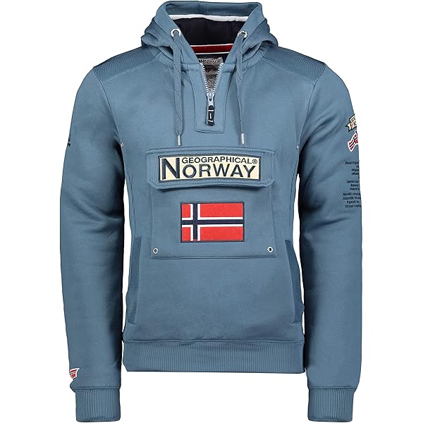 Geographical Norway Felpa Gymclass Felpa Con Cappuccio