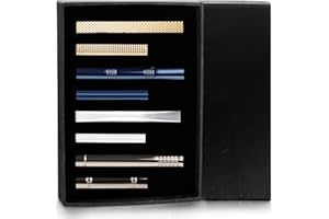 Milacolato 4-10 x fermacravatta per uomo classico cravatta bar clip set affari matrimonio con confezione regalo