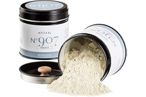 ‎RIMOCO Rimoco N°907 Wasabi Pulver - echte Wasabiwurzel fein gemahlen (100% Wasabia japonica) | Wasabipulver zur Herstellung von Wasabipaste | 40g in eleganter Gewürzdose mit Aromadeckel