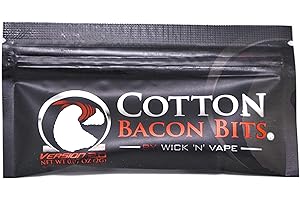 WICK N VAPE Wick'N'Vape Cotton Bacon V2/Watte, zum Selbstwickeln von Coils, Baumwolle, 10 Gramm