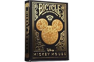 Bicycle Disney - Black & Gold Mickey
