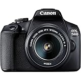Canon EOS 1500D 24.1 Digital SLR Camera (Black) with EF S18-55 is II Lens