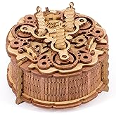 Escape Room Game Logica Puzzles Mercury Secret Box - Wooden Puzzle, Difficulty 4/6 Extreme, Star Adventures Series Magic Puzzle Company