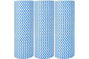 Jebblas dish cloths disposable cloth roll jay clothes all purpose cloths j cloths for kitchen all purpose cleaning cloth 3 Roll Blue
