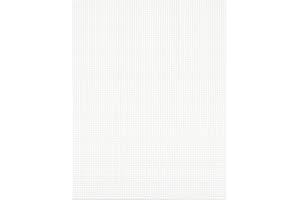 Darice Canvas, Lona de Plástico , Transparente, 26.7 x 34.3cm